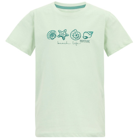 Maglietta da bambino Regatta Bosley OceanMist verde chiaro OceanMist