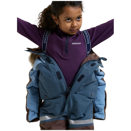 Tuta per bambini Didriksons Bjärven Kds Cover 5 Mountain Blue