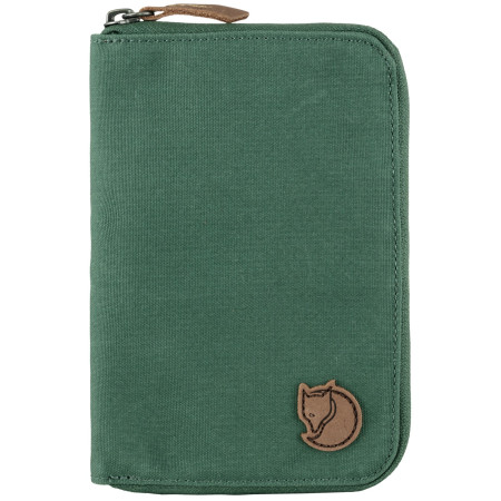 Portafoglio Fjällräven Passport Wallet verde/marrone Deep Patina