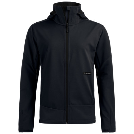 Giacca softshell da donna Ortovox Ortler Softshell Plus Jacket nero Black Raven