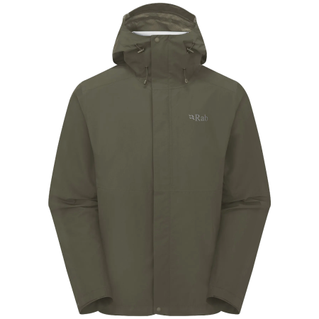 Giacca da uomo Rab Downpour Jacket verde