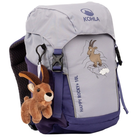 Zaino bambino Kohla Happy Rocky 10 azzurro Orient Blue