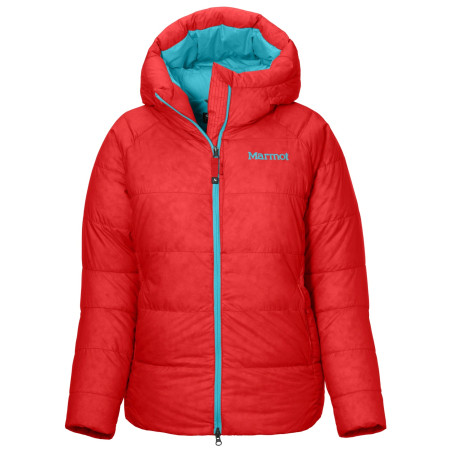 Piumino da donna Marmot Wm's Mt. Tyndall Hoody rosso VictoryRed