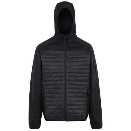 Giacca da uomo Regatta Newhill Hybrid grigio Ash/Black