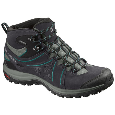 Scarpe da donna Salomon Ellipse 2 MID LTR GTX W grigio/blu Phantom/CastorGray/ArubaBlue