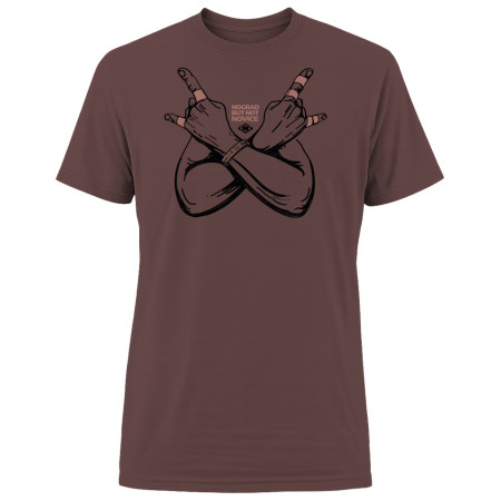 Maglietta da uomo Nograd Not Novice Special marrone Maroon