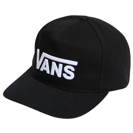 Berretto con visiera Vans Drop V Logo Snapback nero Black