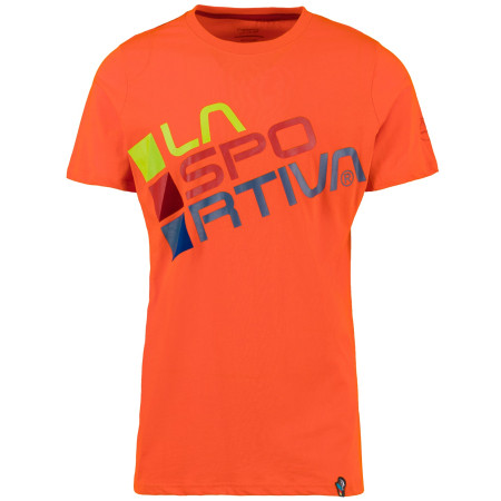 Maglietta da uomo La Sportiva Square T-Shirt M arancione Pumpkin