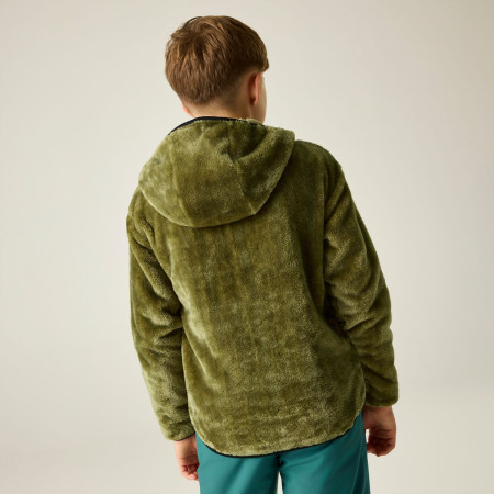 Felpa da bambino Dare 2b Powder Fleece MartOliv/Blk