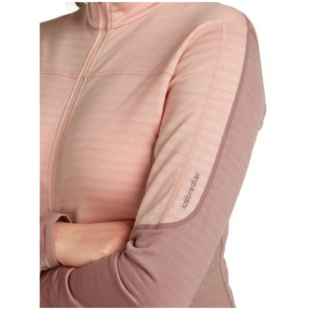 Felpa tecnica da donna Icebreaker Women Merino Blend 300 RealFleece™ Descender LS Zip