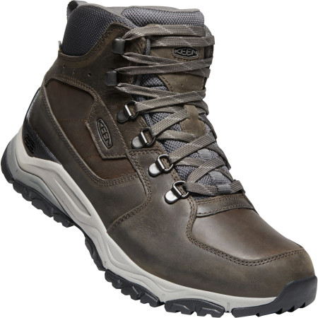 Scarpe da trekking da uomo Keen Innate Leather Mid Wp M marrone Almond