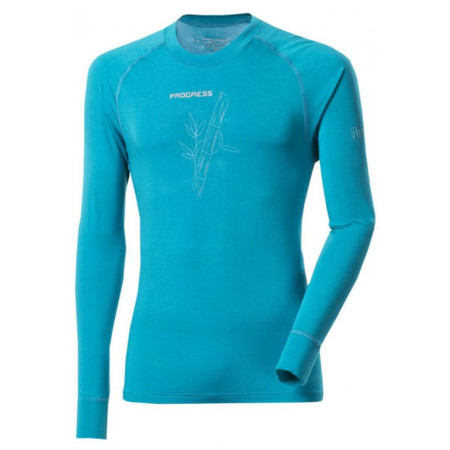 Maglia termica da uomo Progress Termotriko E NDR 28DA blu Turquoise