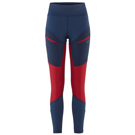 Leggings da donna Kari Traa Ane Hiking Tights blu/rosso Marin