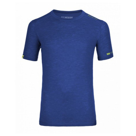Maglietta funzionale da uomo Ortovox Merino 105 Ultra Short Sleeve blu StrongBlue