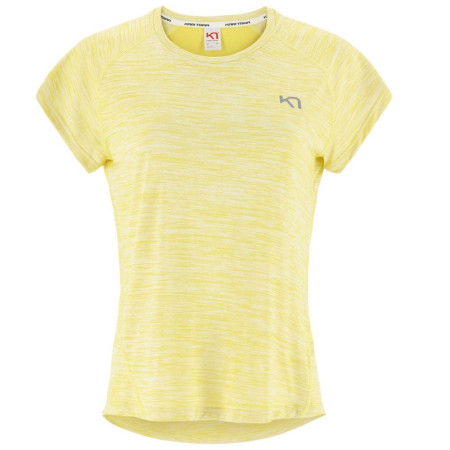 Maglietta sportiva da donna Kari Traa Emily Short Sleeve giallo Bee