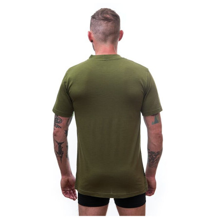 Maglietta da uomo Sensor Merino Wool Active PT Track (short sleeve)