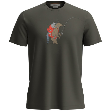 Maglietta funzionale da uomo Icebreaker Merino 150 Tech Lite SS Tee Bear Catch