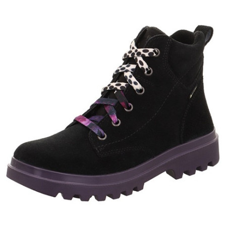 Stivali invernali per bambini Superfit Abby Nova Schwarz nero Schwarz