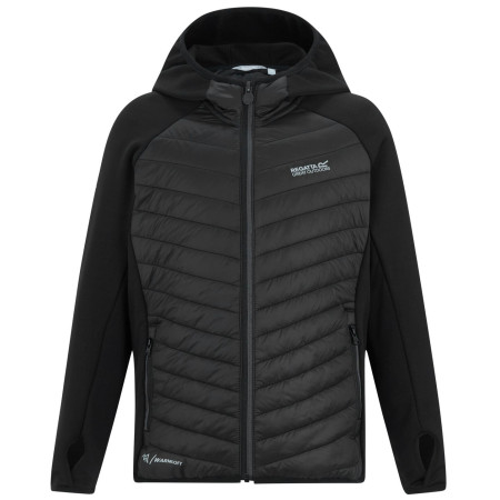 Giacca da bambino Regatta Junior Andreson Hybrid Black/Sealgr nero/grigio Black/Sealgr