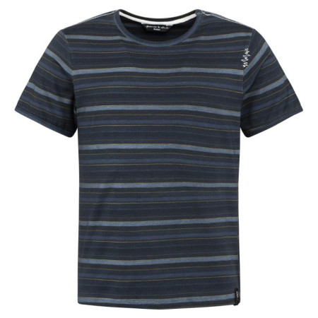 Maglietta da uomo Chillaz Kamu Stripes blu Multicolor Blue