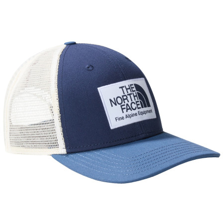 Berretto con visiera The North Face Deep Fit Mudder Trucker blu/bianco SHADY BLUE/SUMMIT NAVY