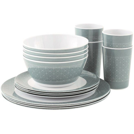 Set da picnic Outwell Blossom pro 4 osoby grigio BlueShadow