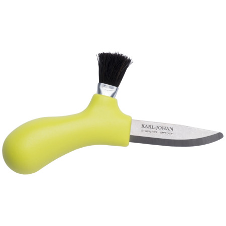 Coltello per funghi Morakniv Karl-Johan Mushroom verde chiaro LimeGreen