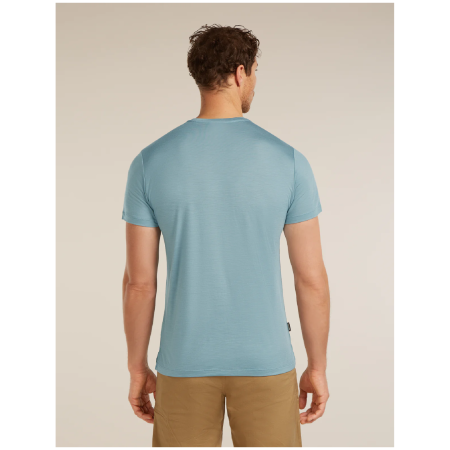 Maglietta funzionale da uomo Icebreaker Merino Blend 125 Cool-Lite™ Sphere SS Tee Across the Peaks
