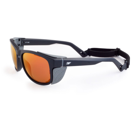 Occhiali da sole 3F Hover nero/rosso