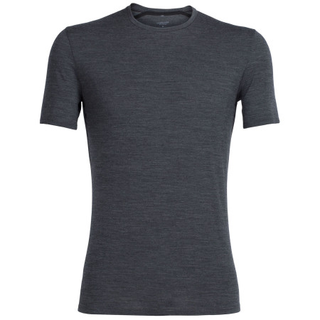 Maglietta da uomo Icebreaker Mens Anatomica SS Crewe grigio JetHthr/Silver/Black