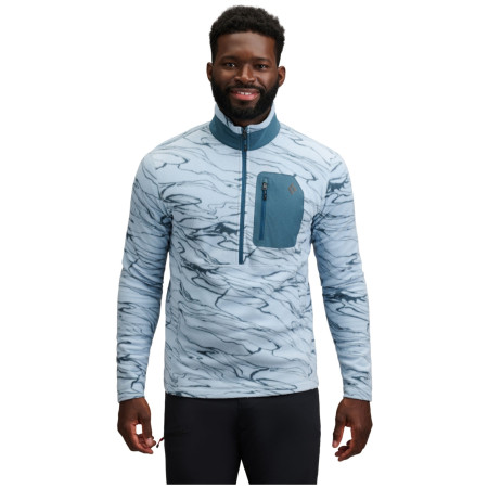 Felpa da uomo Black Diamond Rift HZ Fleece Jacket
