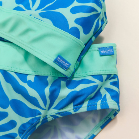 Costume da bagno per bambini Regatta Dakaria Bikini III SnBluIcGrnFl