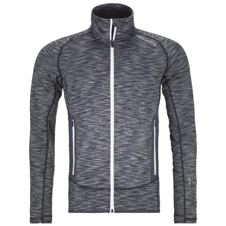Giacca da uomo Ortovox Fleece Space Dyed Jacket nero BlackRavenBlend