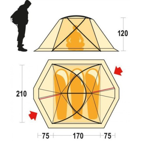 Tenda Ferrino Svalbard 3.0