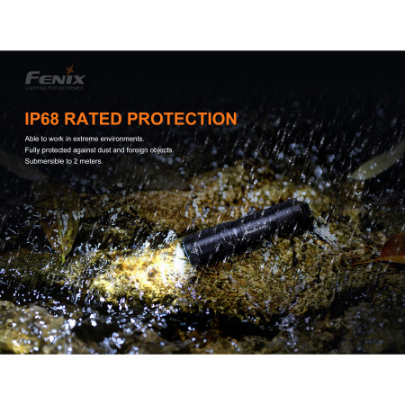 Torcia Fenix E01 V2.0 blue