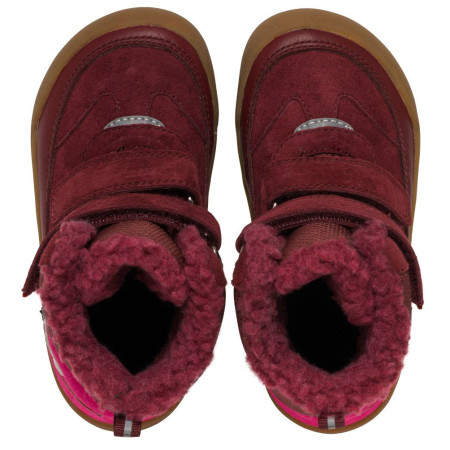 Stivali invernali per bambini Viking Outdoor Footwear Alv Barefoot Paw Warm WP 2V Burgundy