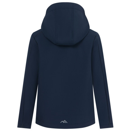 Giacca softshell per bambini Regatta Haydenbury Navy (Wild Lime)