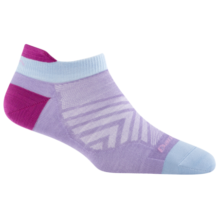 Calzini da donna Darn Tough Run No Show Tab Ultra-Lightweight viola levander