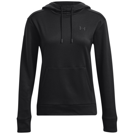 Felpa da donna Under Armour Armour Fleece LC Hoodie nero Black / / Black