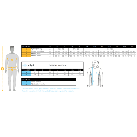 Felpa da uomo Kilpi Lagoa-M