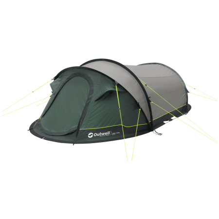 Tenda da trekking Outwell Nexion 3 Forest verde/grigio Green
