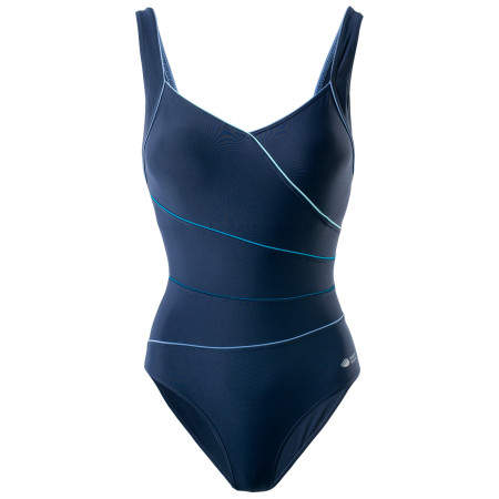 Costume da bagno da donna Aquawave Tristina Wmns nero Blueberry/Bluestone