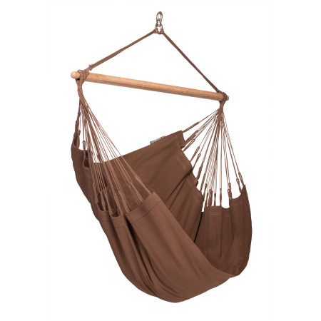 Sedia sospesa La Siesta Modesta Basic marrone Arabica