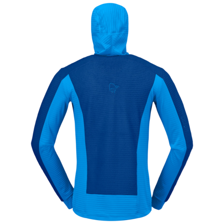 Felpa funzionale da uomo Norrona falketind Alpha120 Zip Hood