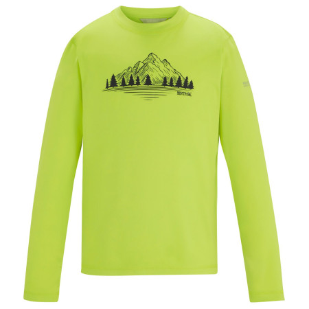 Maglietta da bambino Regatta Winter Alvarado Wild Lime verde chiaro Wild Lime