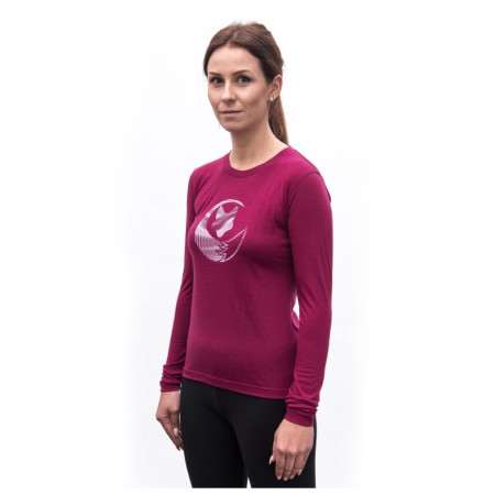 Maglietta da donna Sensor Merino Active Fox