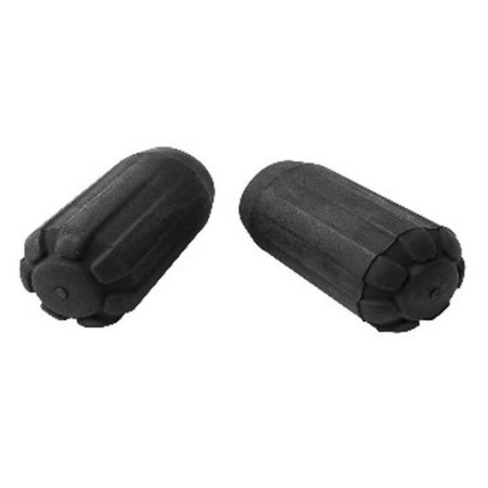 Tappi per bastoncini da trekking Black Diamond Z-Pole Rubber Tip Protectors nero