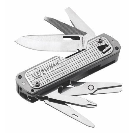 Coltello da tasca Leatherman Free T4 (2021) argento