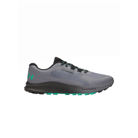 Scarpe da uomo Under Armour Charged Bandit TR 3 grigio Titan Gray / Black / Green Mode