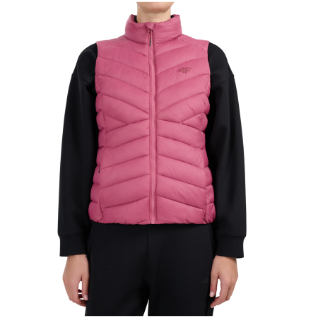 Gilet da donna 4F Vest Jacket F371 rosa Dark Pink